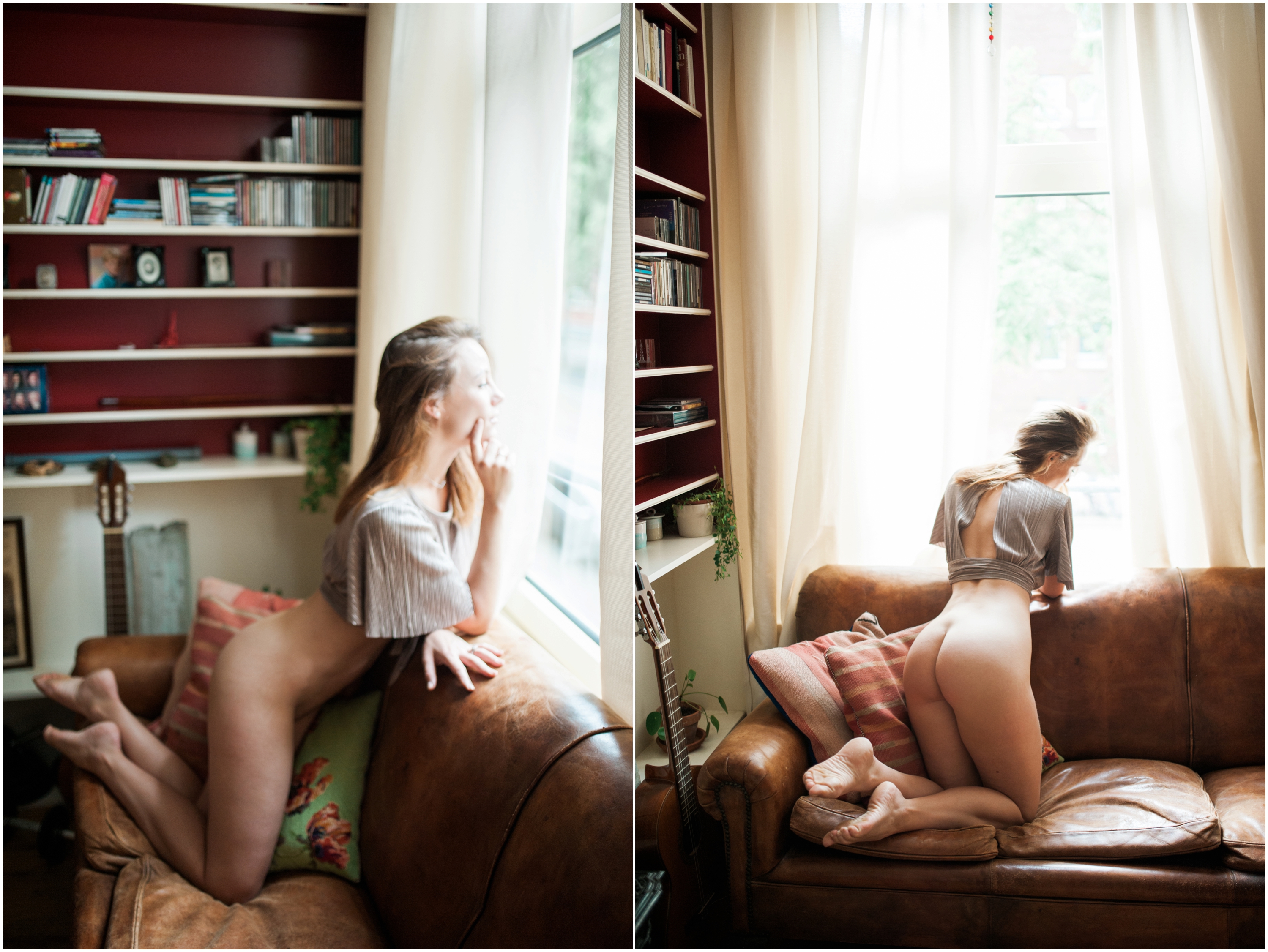 NSFW – Aliah in Amsterdam || Iowa City Boudoir Photographer